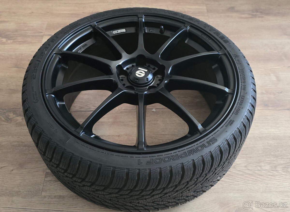 SPARCO ASSETTO GARA R19 + Nokian Tyres Snowproof 1 235/35