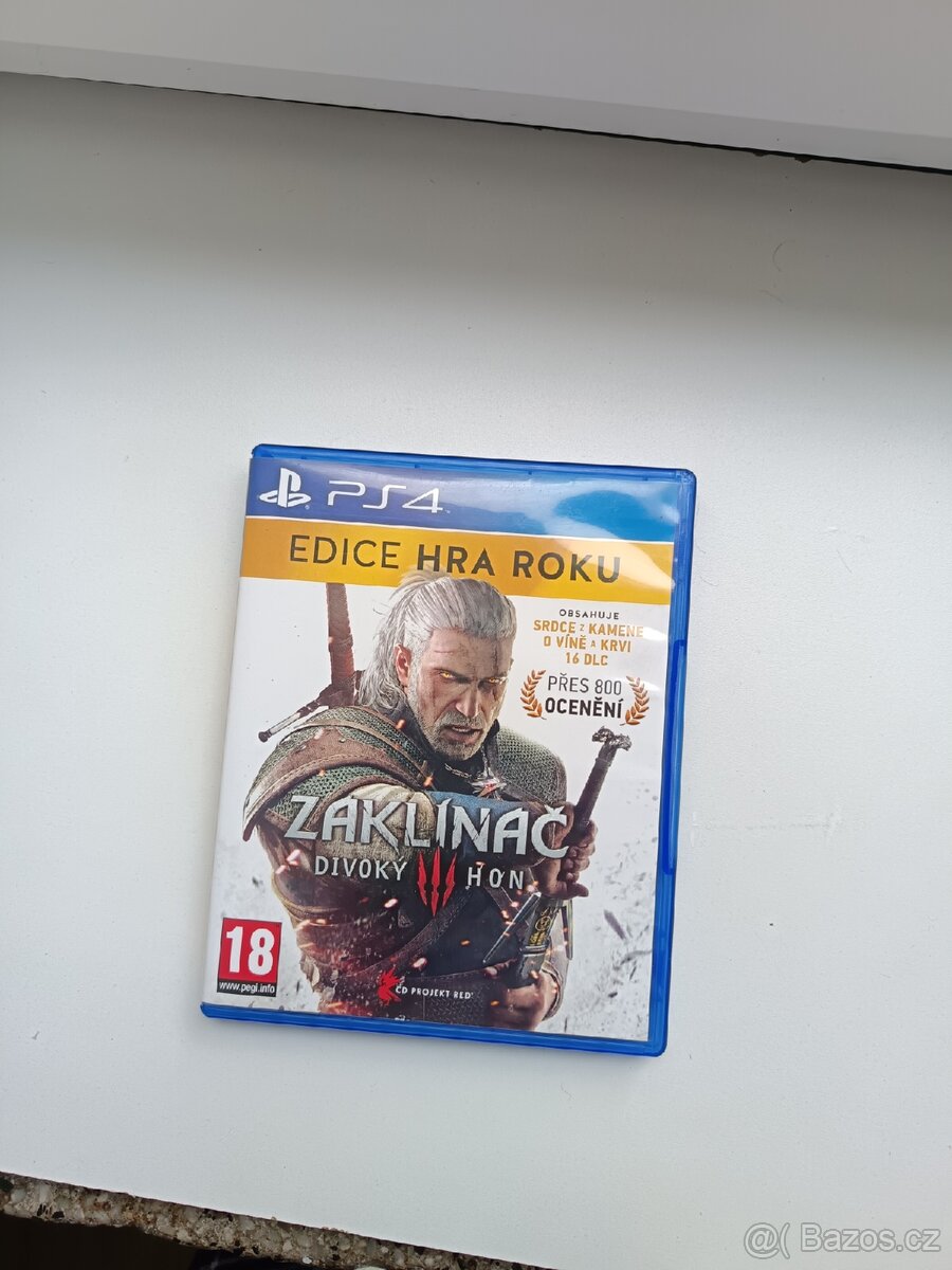 PS4 ZAKLÍNAČ DIVOKÝ HON GOTY EDICE