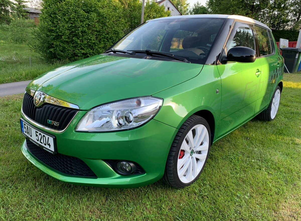 Škoda Fabia II RS NOVÉ AUTO ČR 39tis. km