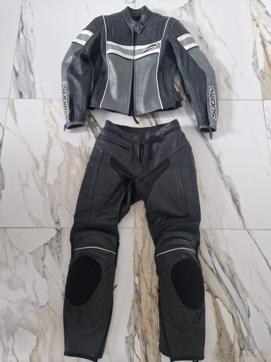 Moto bunda a kalhoty - nové