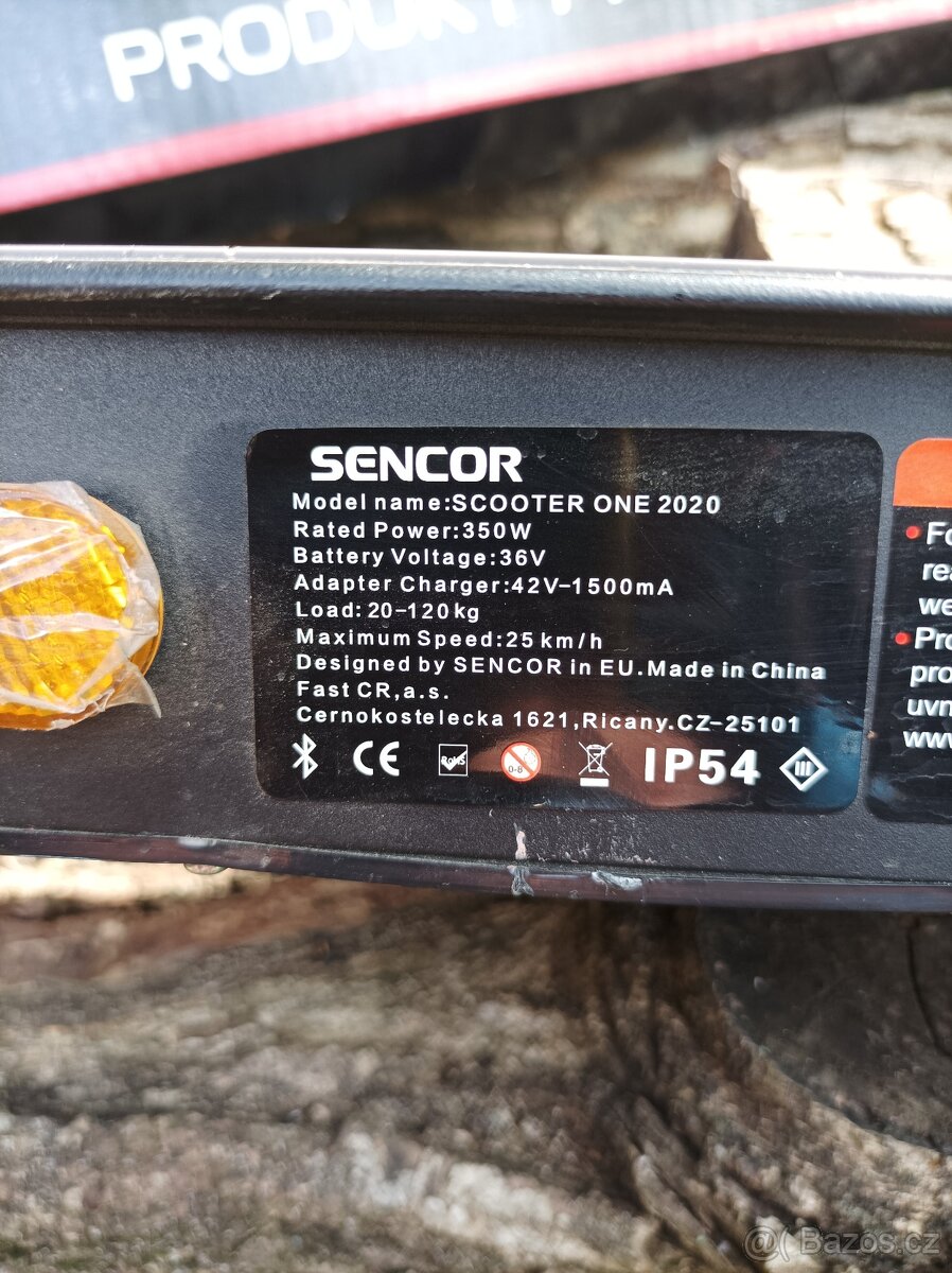 Elektricka koloběžka Sencor