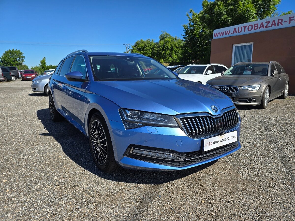 Škoda Superb 2.0 TDi 110kW Style, CZ, 2020, LED, NAVI, KAMER
