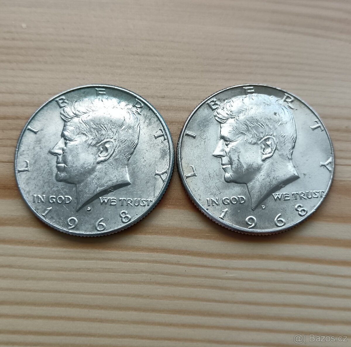 AG Half Dollar USA 1968