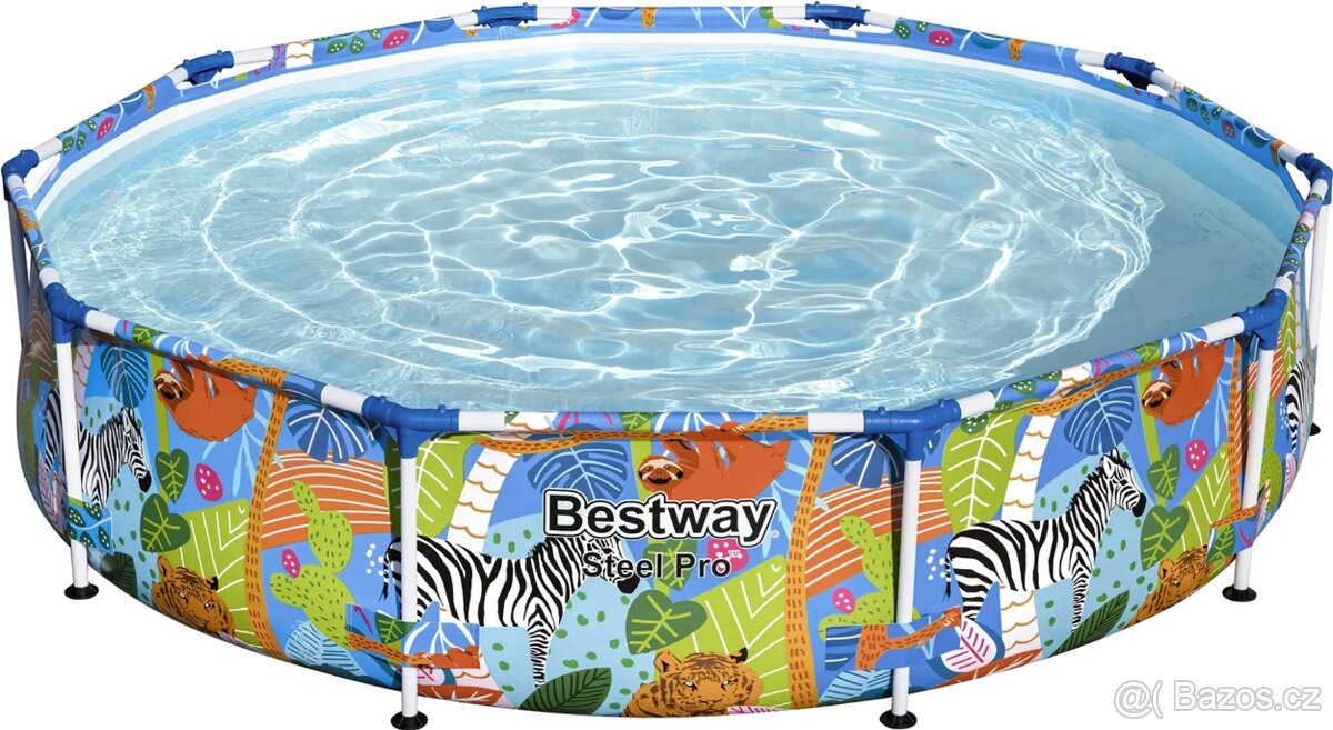 Bazén Bestway safari s konstrukcí 3,05x0,66m,filtrace