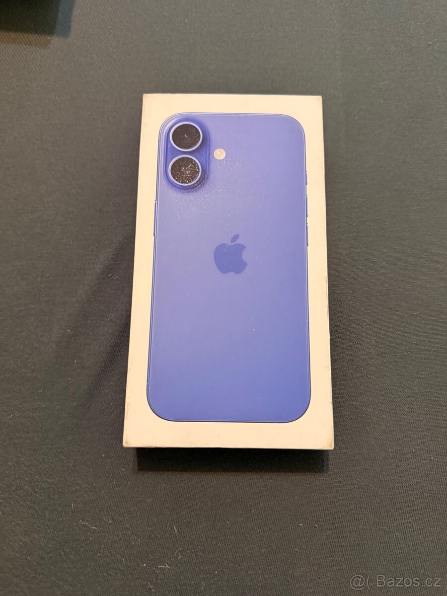 NOVÝ iPhone 16 128 GB Modrý