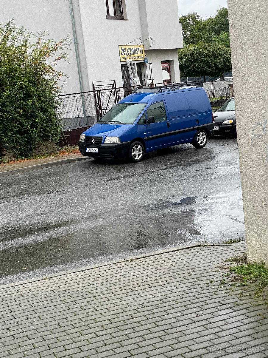 Citroen Jumpy 1.9D 51 kW – spolehlivá dodávka