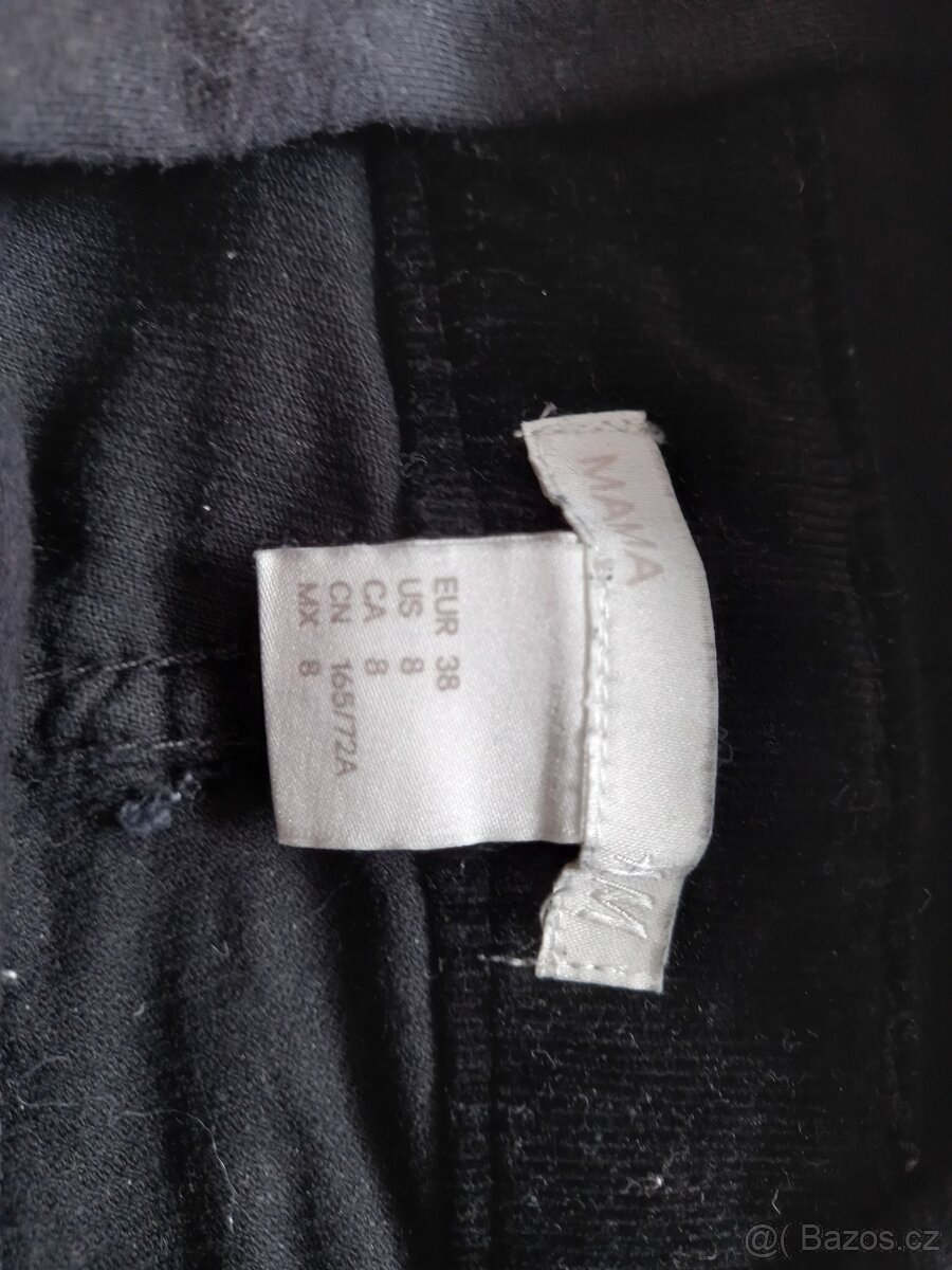 Těhotenské kalhoty vel.38 (H&M,C&A)