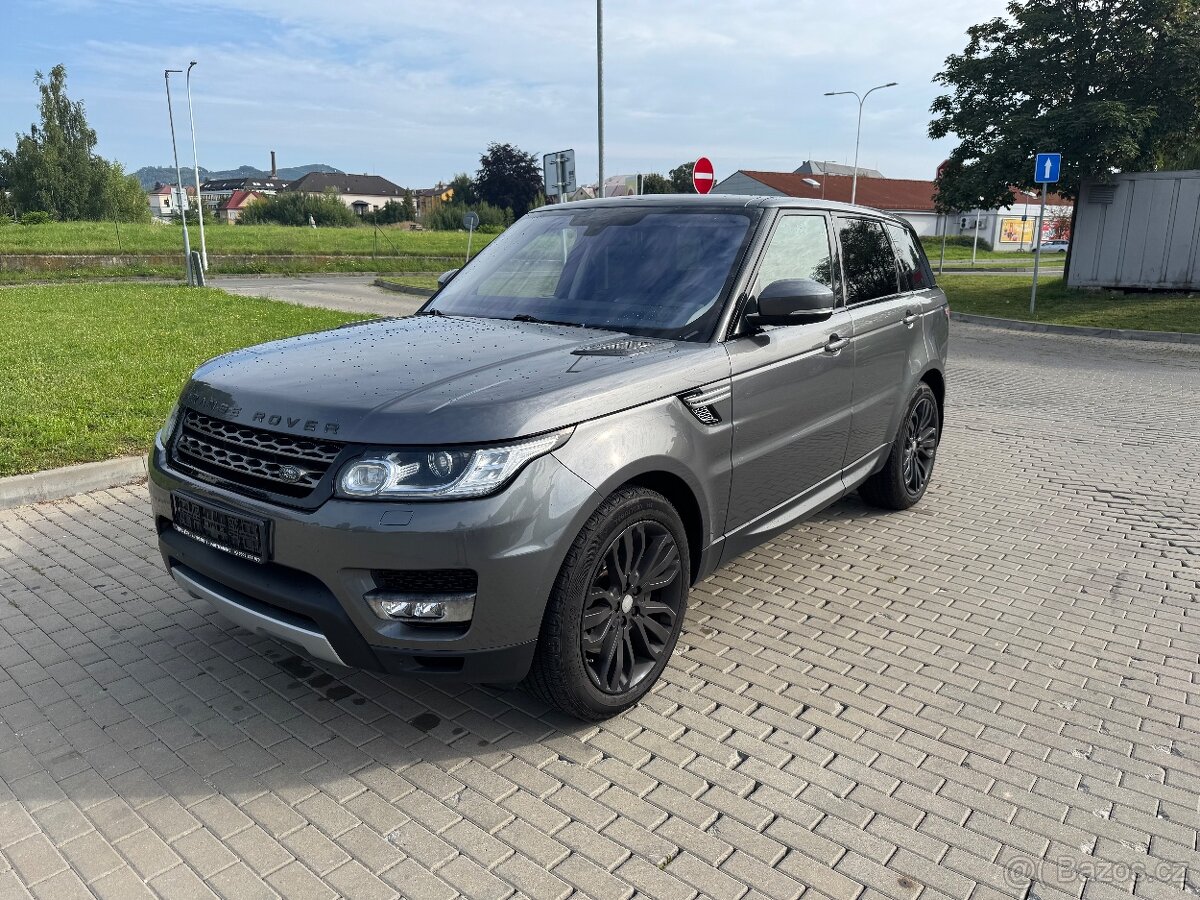 Land Rover, Range Rover Sport 3,0SDV6 HSE 215kW, tažné 3,5t,