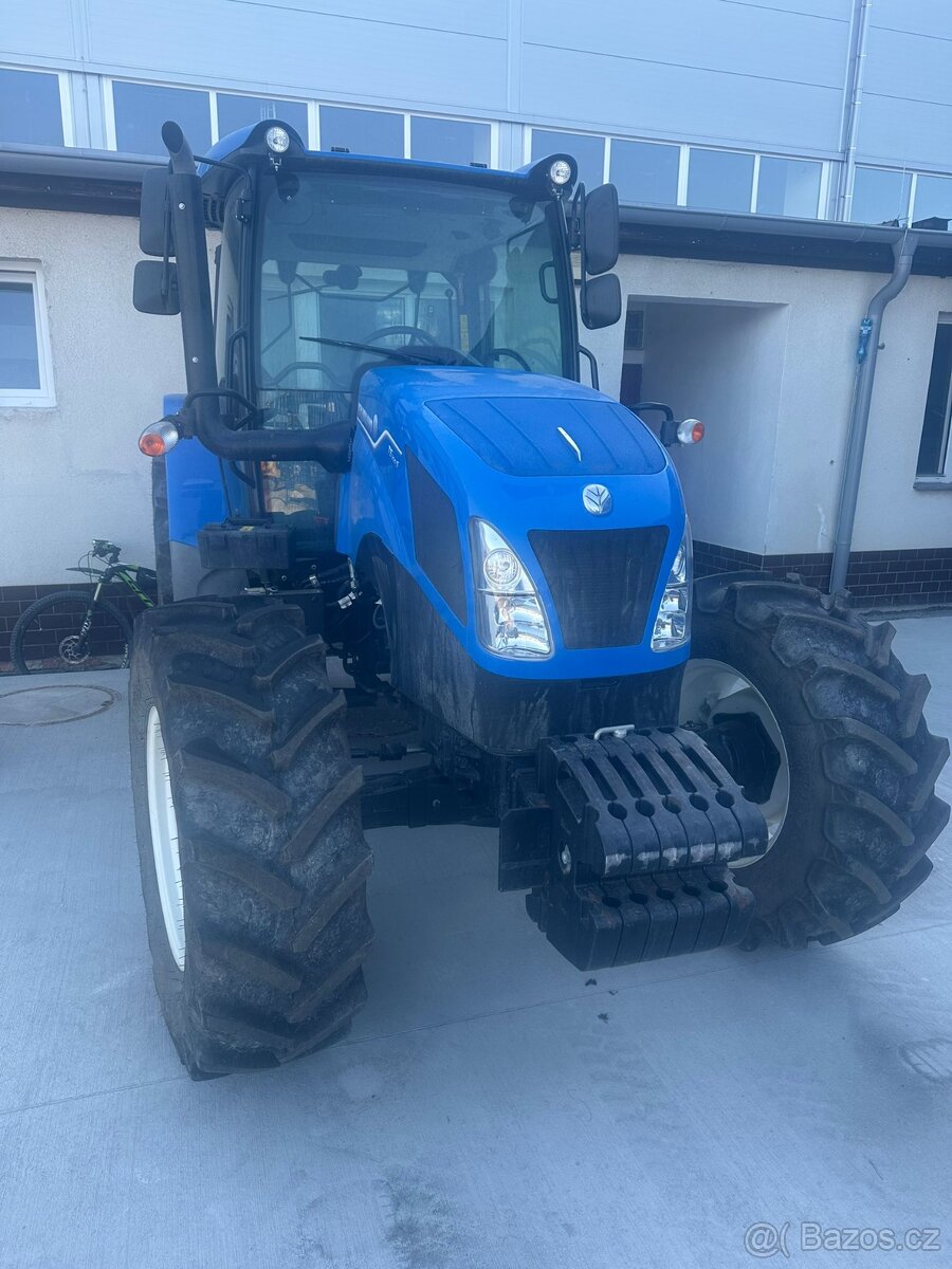Traktor New Holland T5.100 S 4WD, registrace 15/7/2024