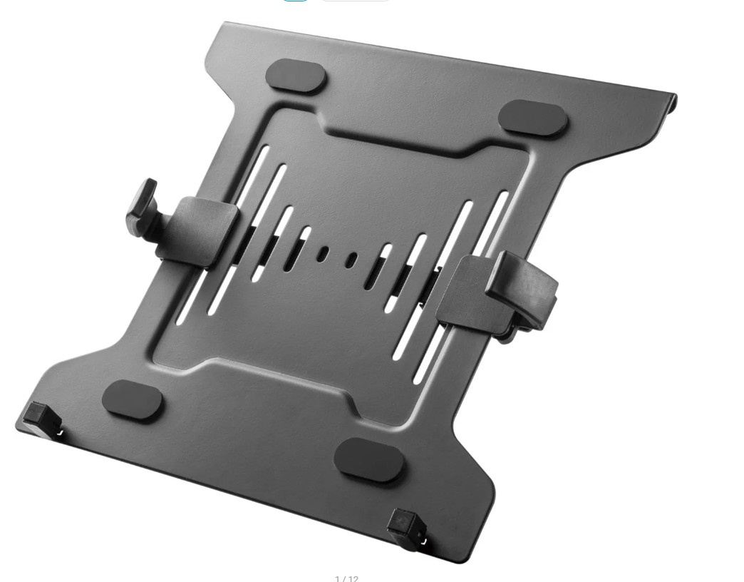 Stojan na notebook na držák na monitor VESA 75x75