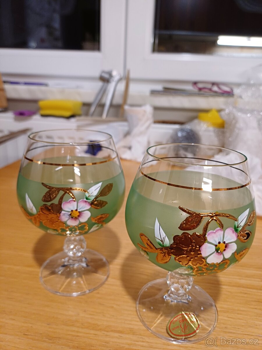 Bohemia Crystal skleničky na koňak 2 ks