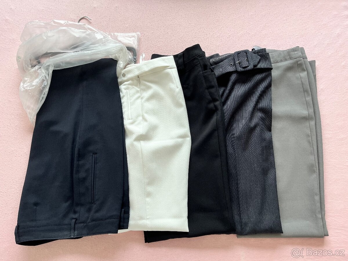 společenské kalhoty 38-40 vel M za 1000