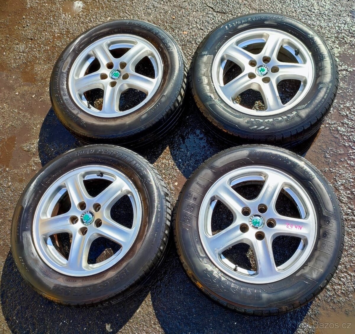 Prodám ALU kola Škoda Octavia č. 52