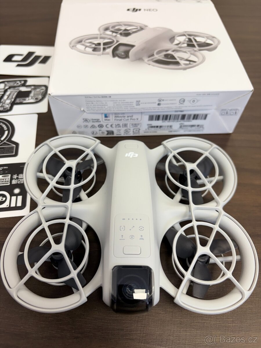 DJI Neo – Stav nového kusu (létaný 3x), v záruce
