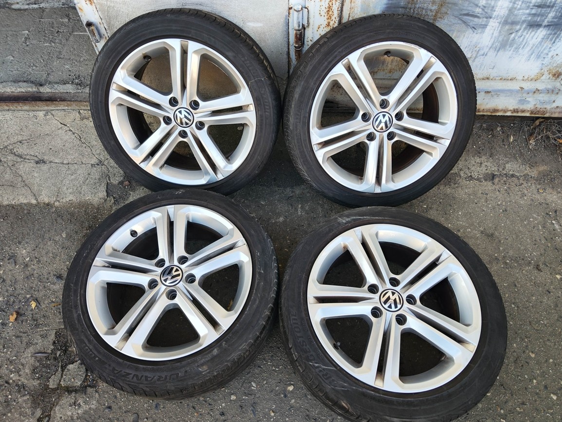 17"letní alu sada Mallory 5x112 origo Golf 6 Touran Caddy