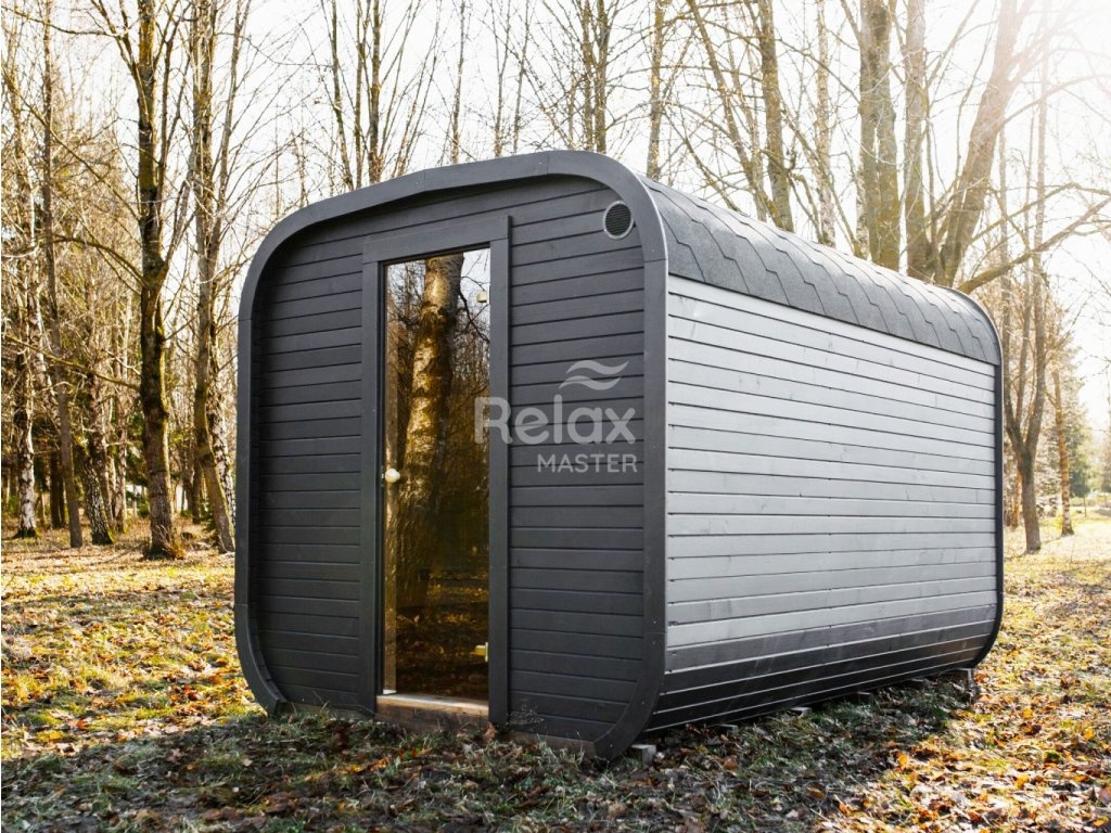 Zahradní finská sauna 3,5M s předsíní