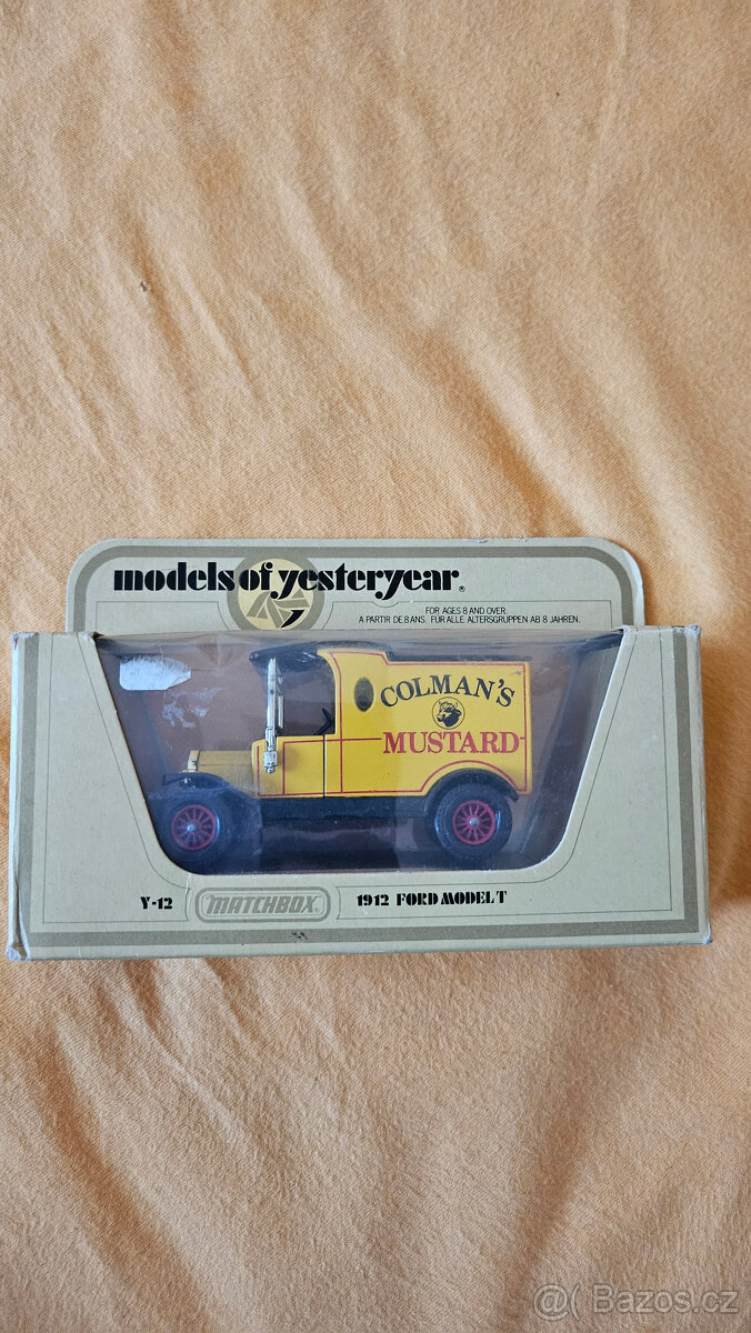 Y12-3 1912 Ford Model 'T' Van - Colman's