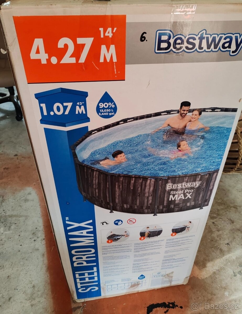 Bazén Bestway 427 x 107 cm