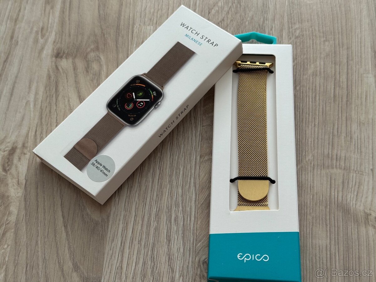 Apple Watch 38 / 40 / 41mm Milanese Loop - Gold