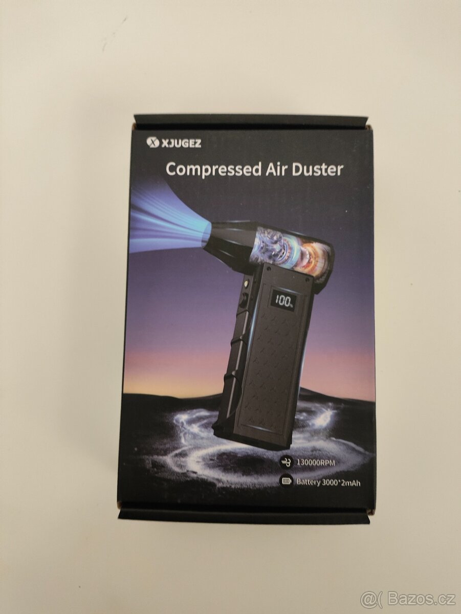 #096 Bezdrôtový elektrický ofukovač Compressed Air Duster (