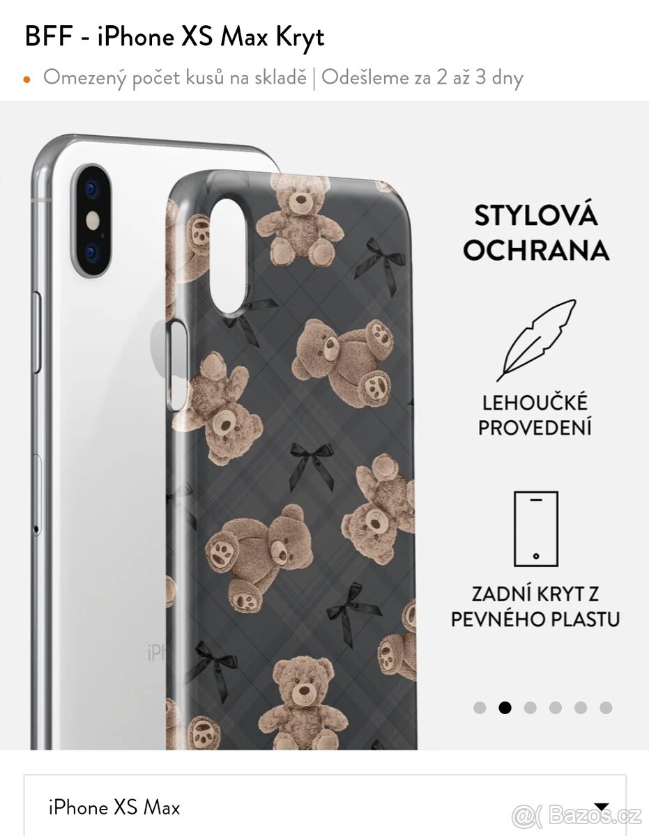 Prodám kryt na mobil iphone XS Max