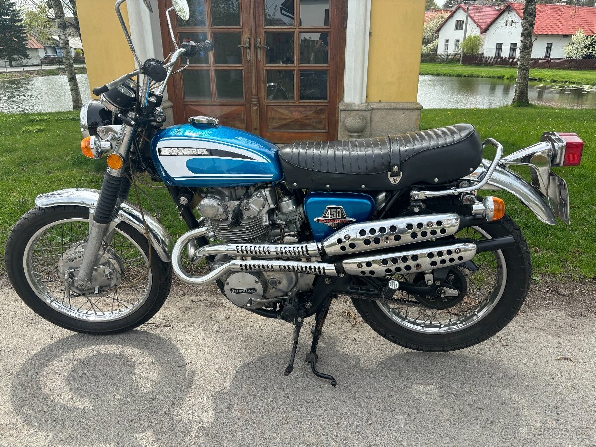 SLEVA Honda cl 450 1973