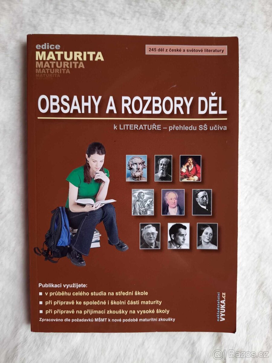 edice Maturita - obsahy a rozbory děl