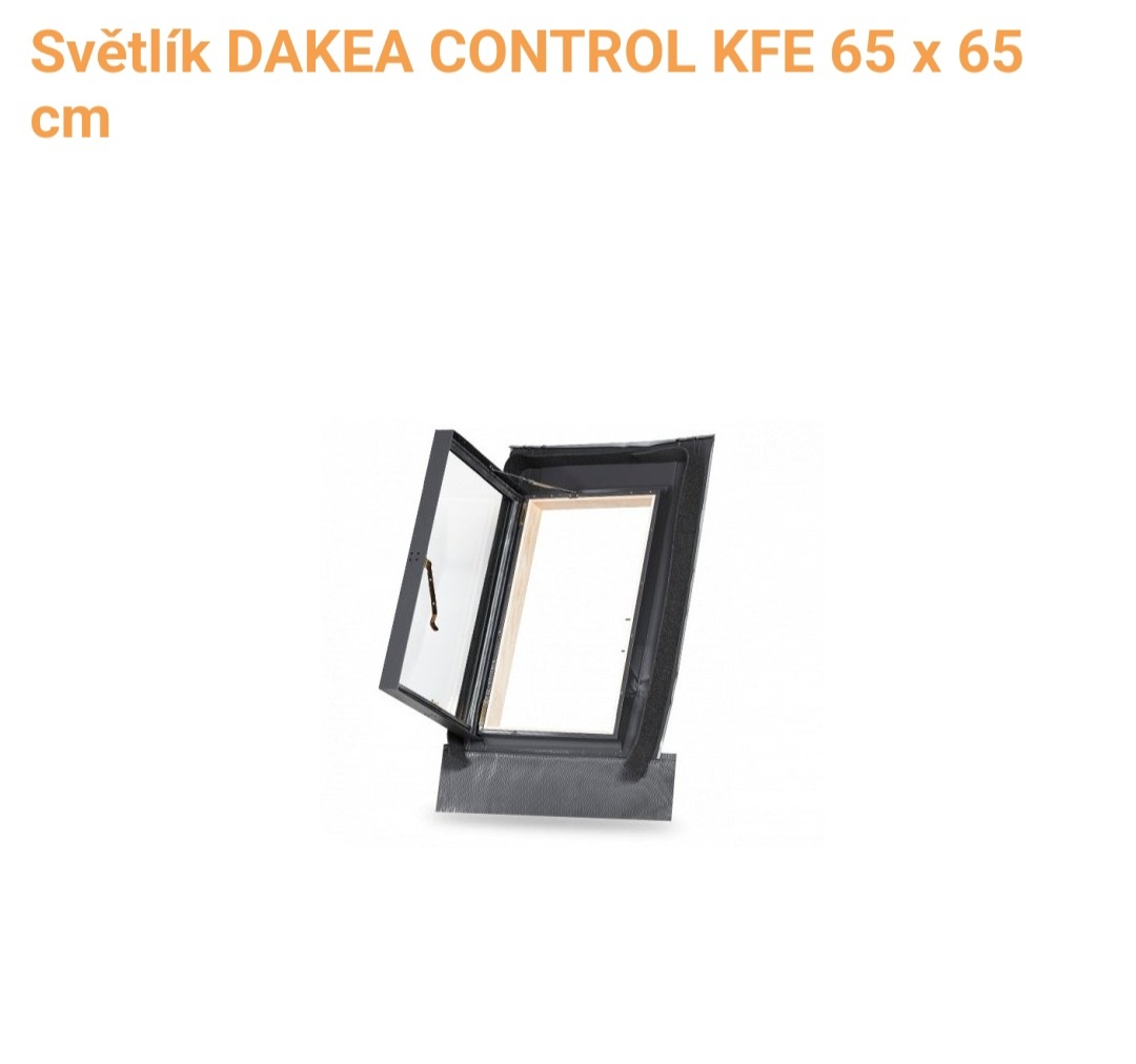 Světlík DAKEA CONTROL KFE 65X65