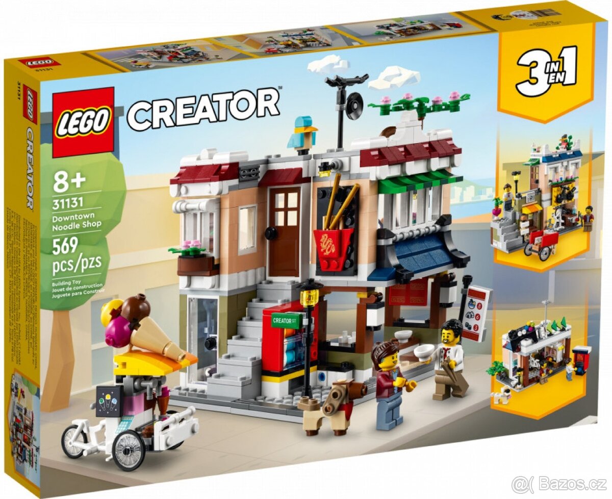 LEGO Creator 31131 Bistro s nudlemi v centru města