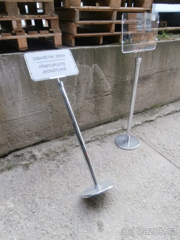 Reklamní stojan bezpečnostní tabulka za 600 kč