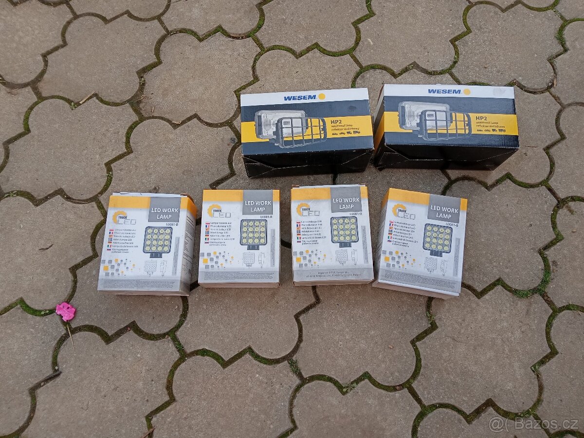 Prodám 4x LED a 2x pracovní svštla