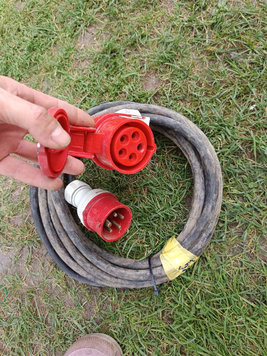 Kabel prodlužovací gumový 5x16A 5m
