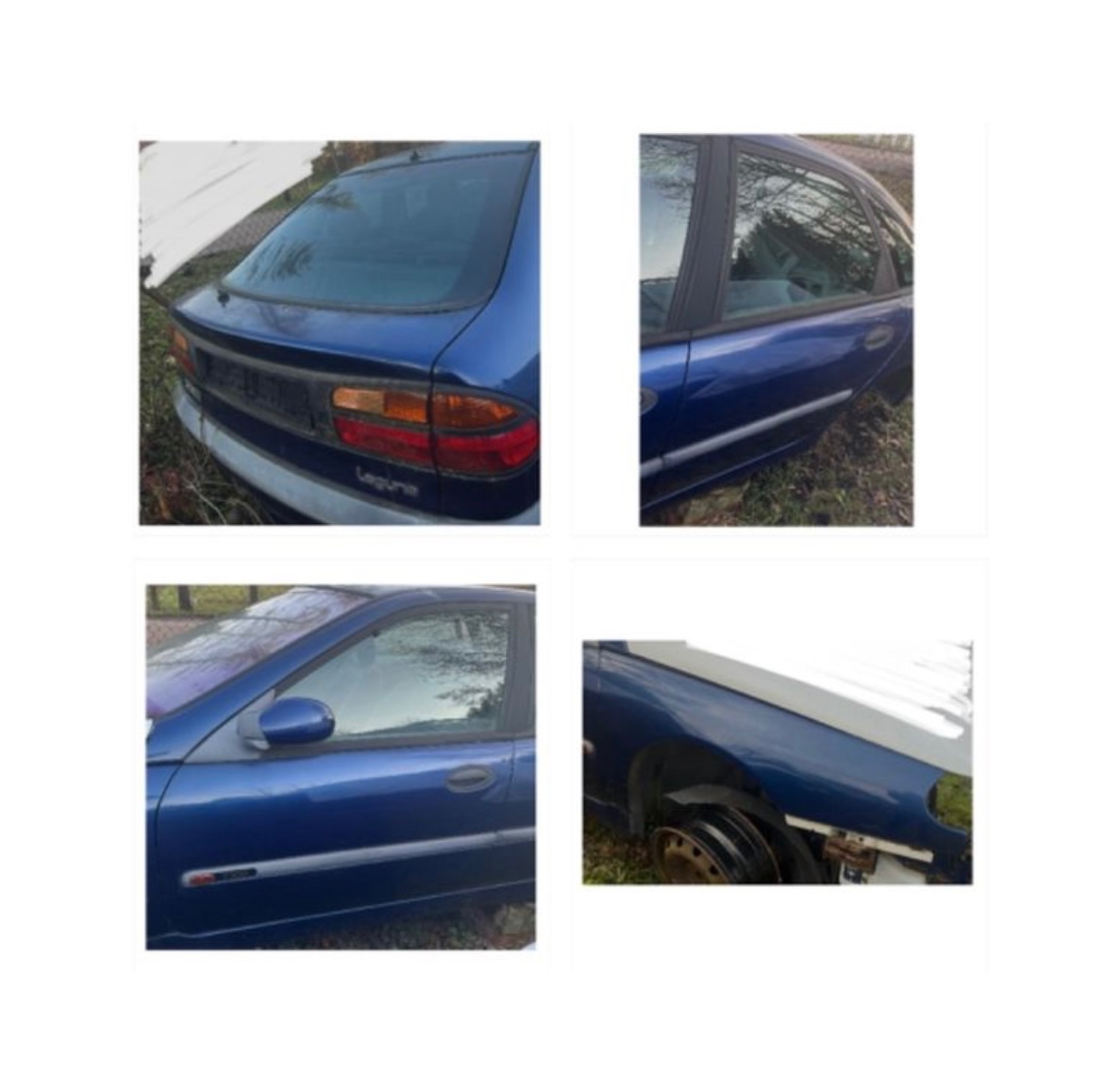 Renault Laguna 1 dveře, blatník, páté dveře