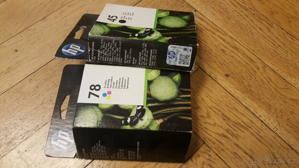 Inkousty, tonery HP a Xerox