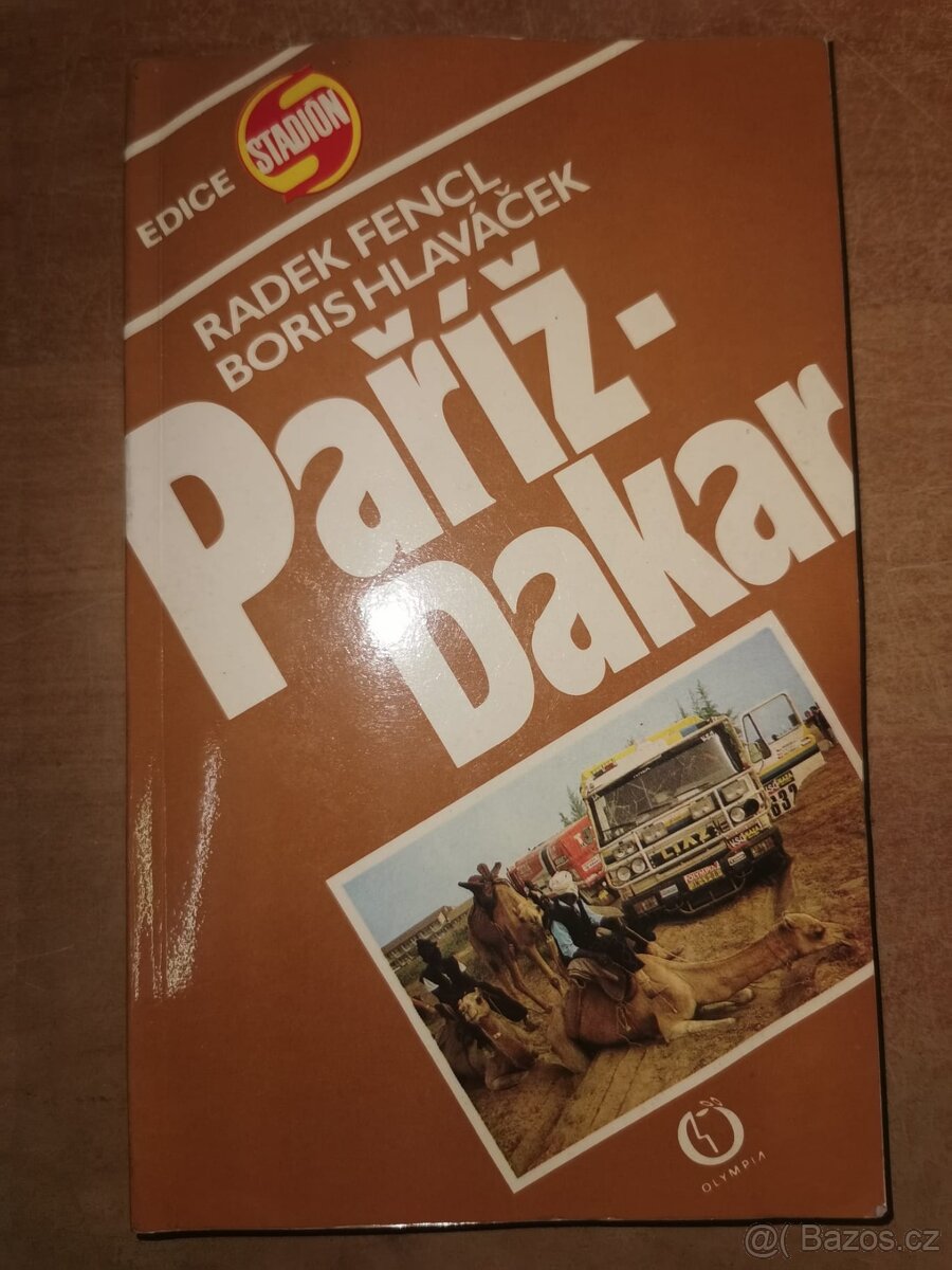 Kniha - Paříž- Dakar
