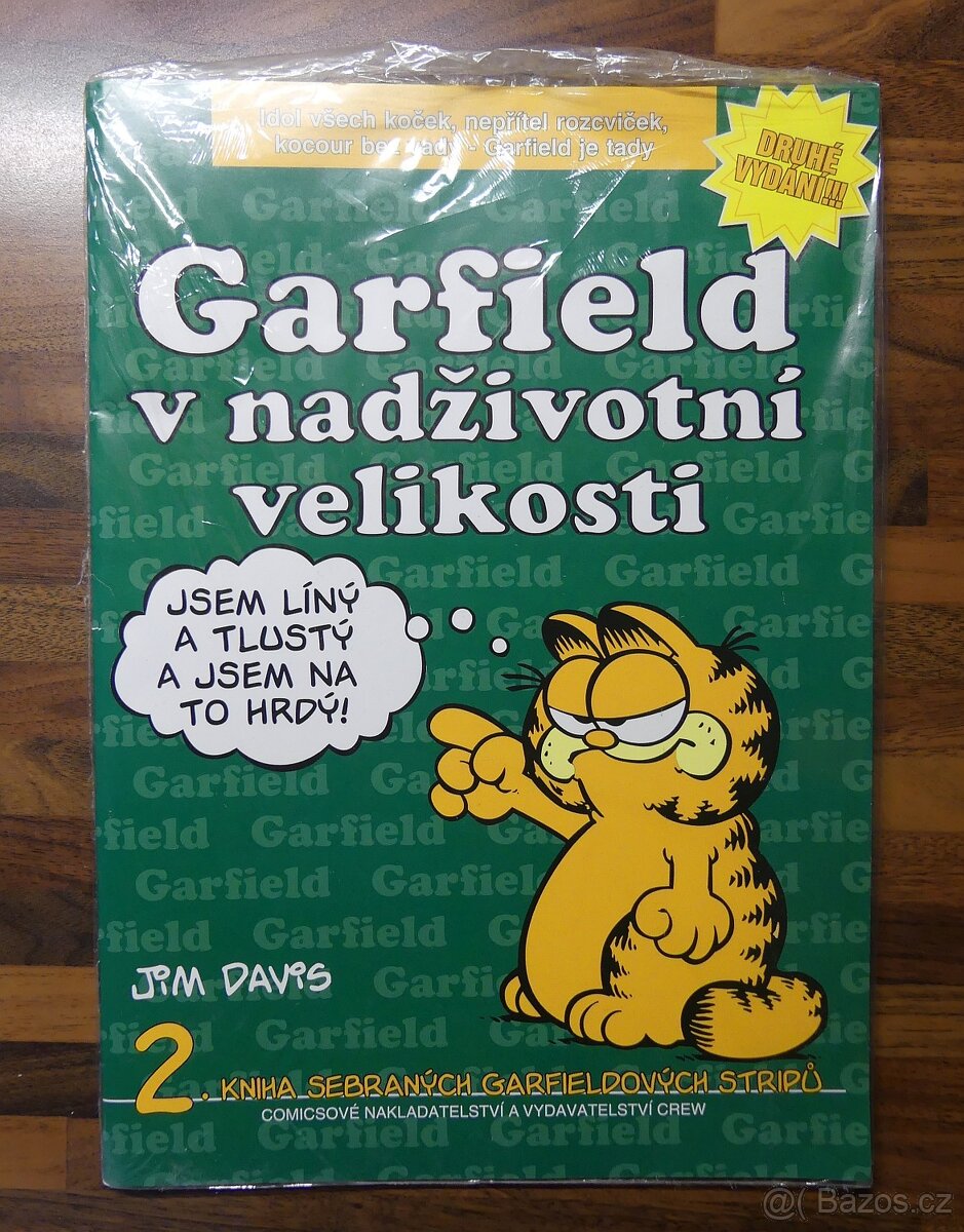 Garfield v nadživotní velikost, komiks, nový