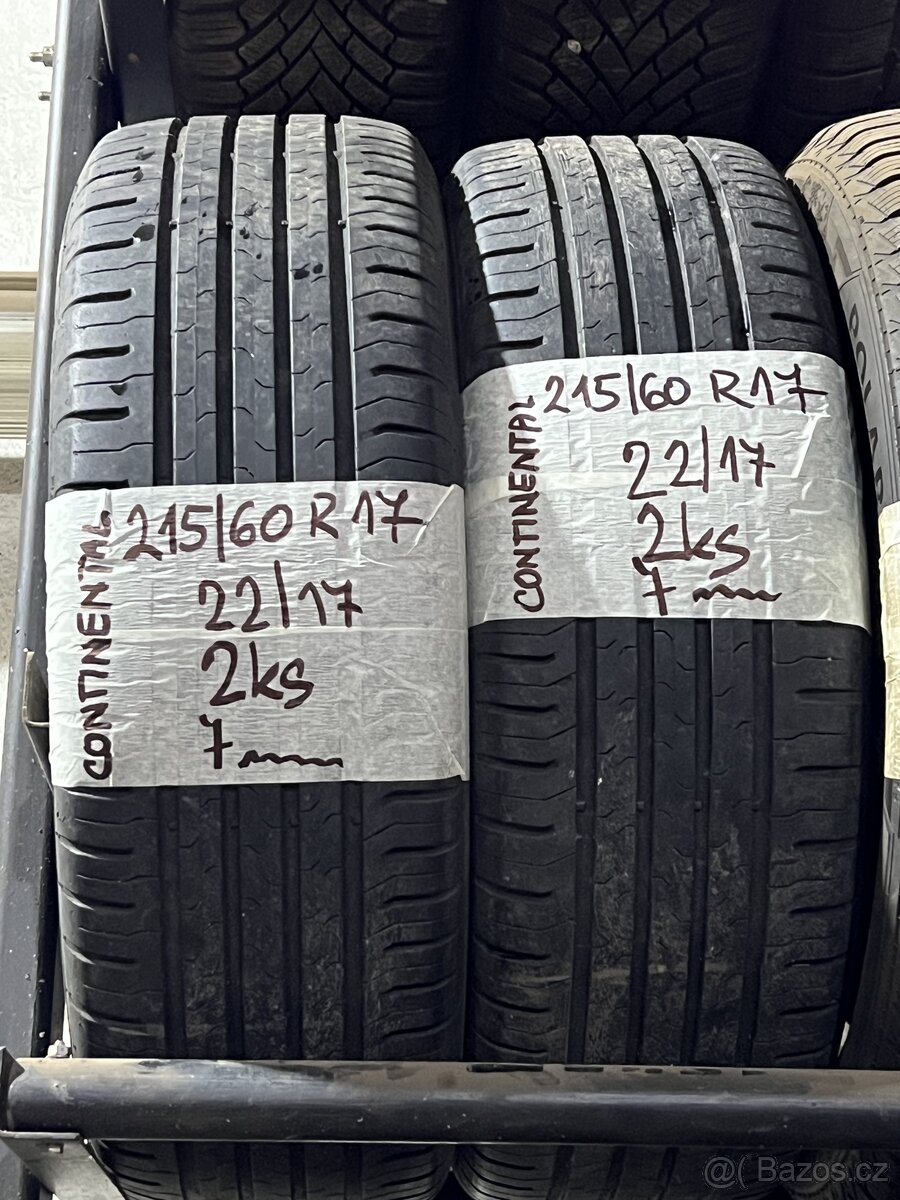 215/60R17 CONTINENTAL