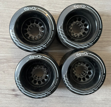 kolečka na elektrický longboard Exway