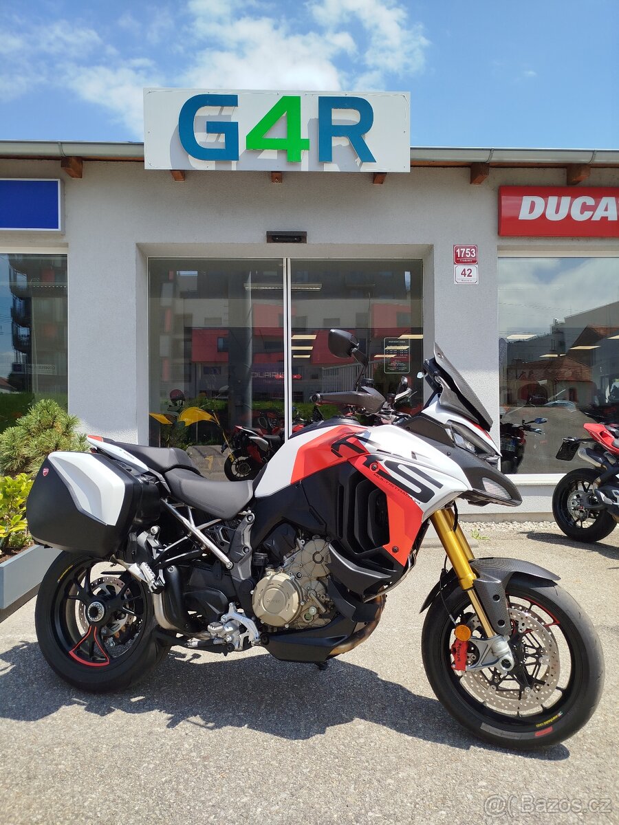 Ducati Multistrada V4 RS, 1.MAJ, ČR, TOP VÝBAVA, LAĎÁK