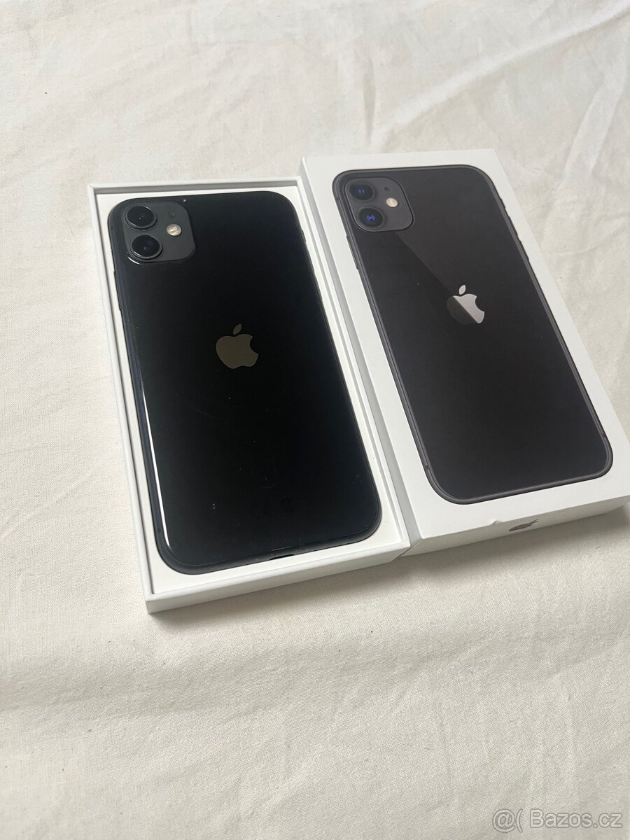 iPhone 11 128GB – černý – TOP STAV