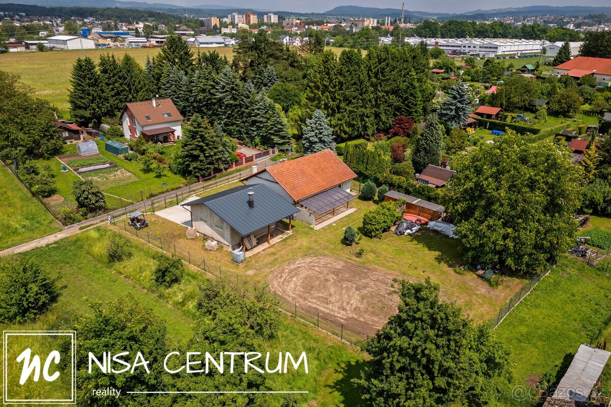 Prodej rodinného domu na okraji obce, 128 m2 v Turnově - Nud
