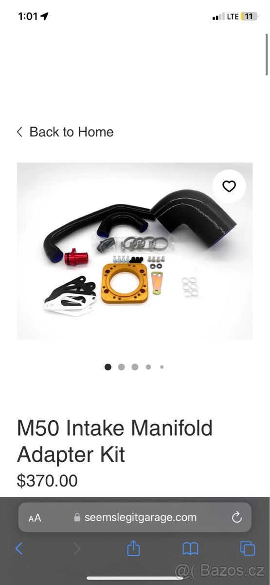 M50 sání kit na m52TU/M54