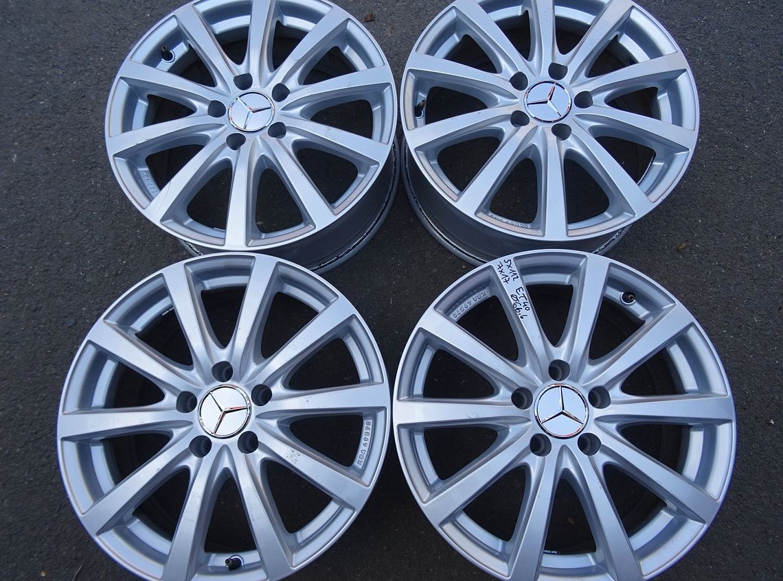 Alu disky na Mercedes, 17", 5x112, ET 40, šířka 7J