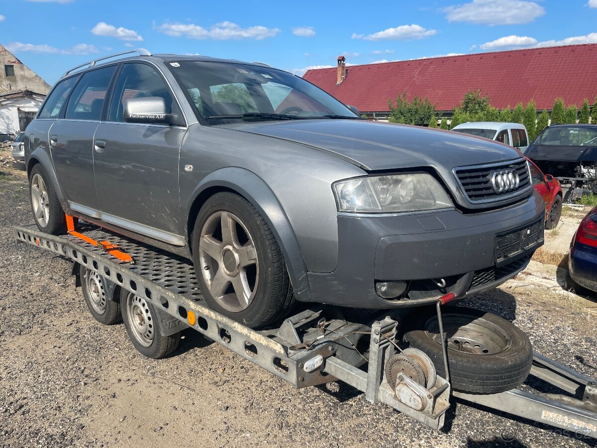 Rozprodám na díly Audi a6 allroad 2.5tdi