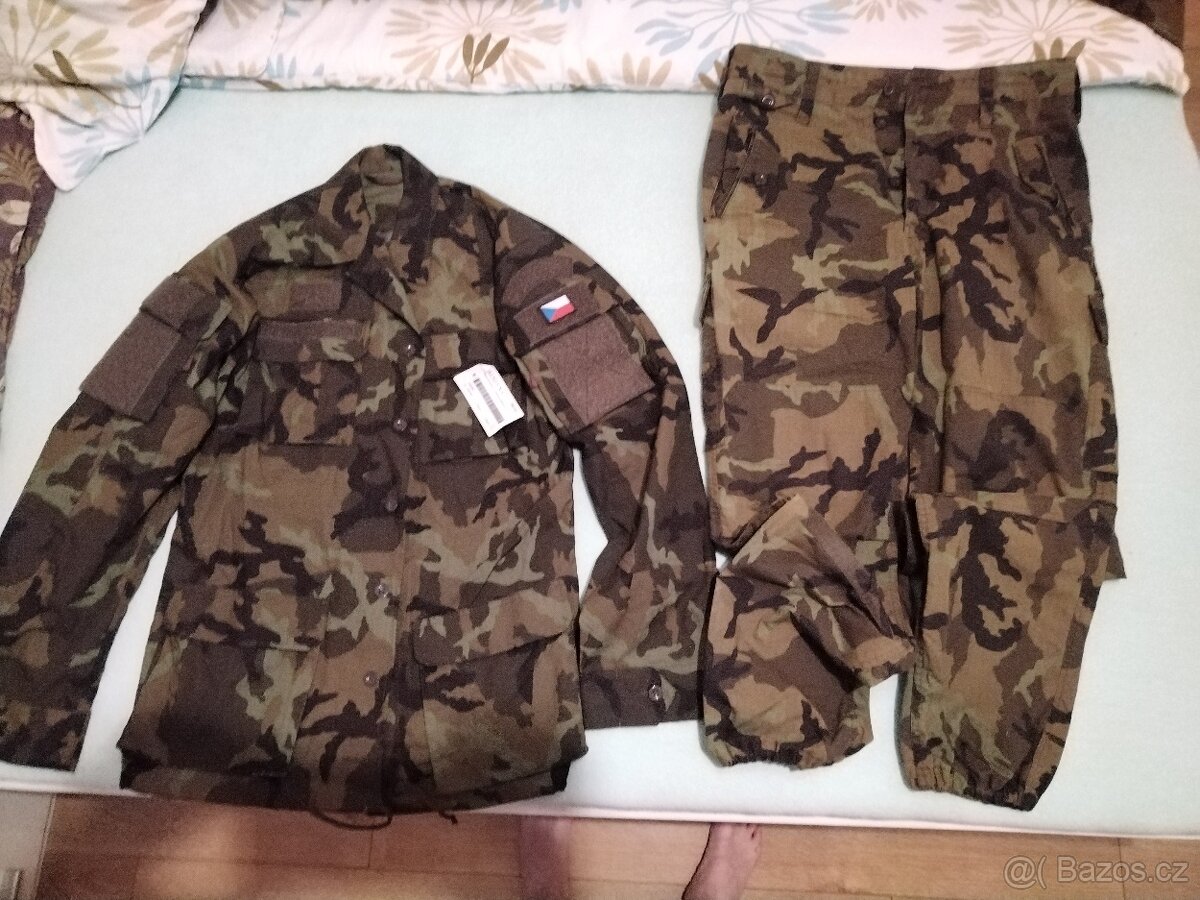 Vojenské kalhoty + blůza vz. 95