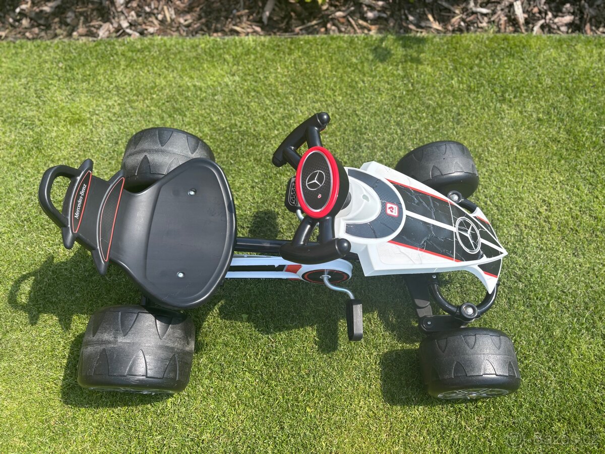 Injusa Go-kart Šlapací motokára Mercedes