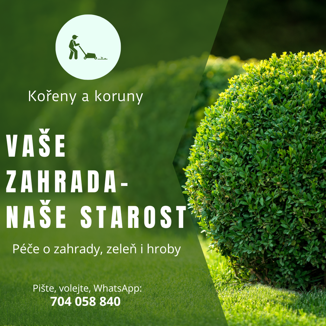 Zahradník/ zahradnické služby