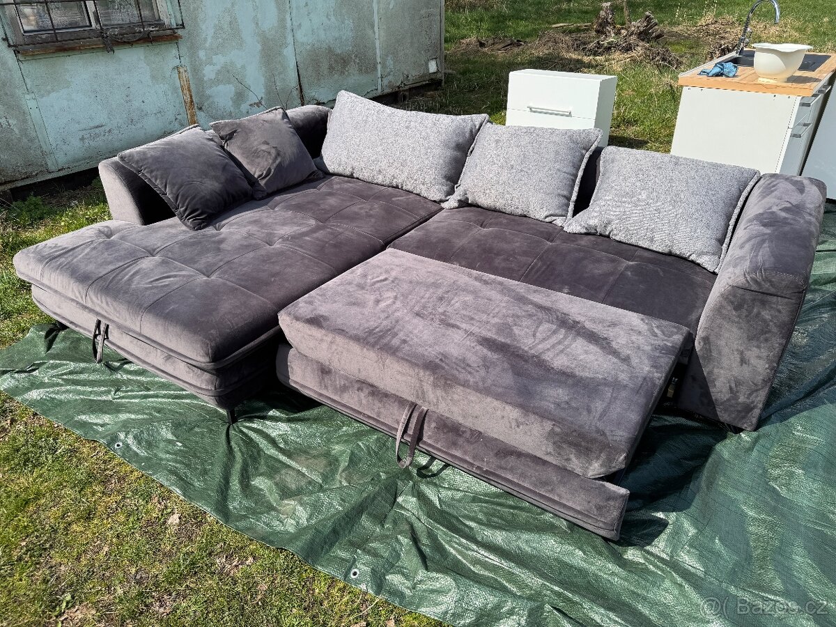 Rohová sedačka levá 277x188/93