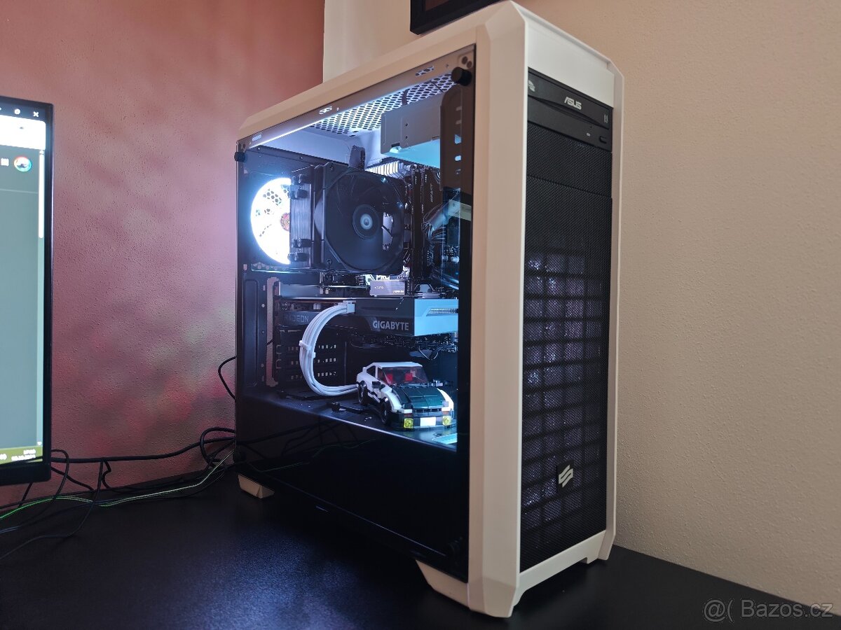 HERNÍ PC - Ryzen 5 5500 / RX6600 8GB / 32GB RAM