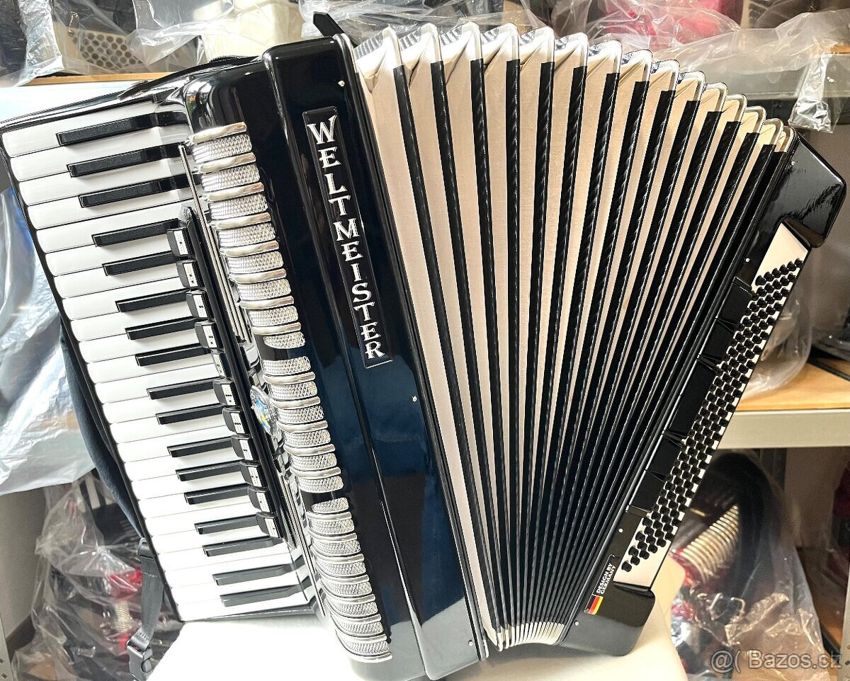 Predám akordeón Weltmeister Elegance- Caprice 120 basový - V